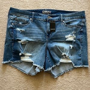 Torrid Jean shorts